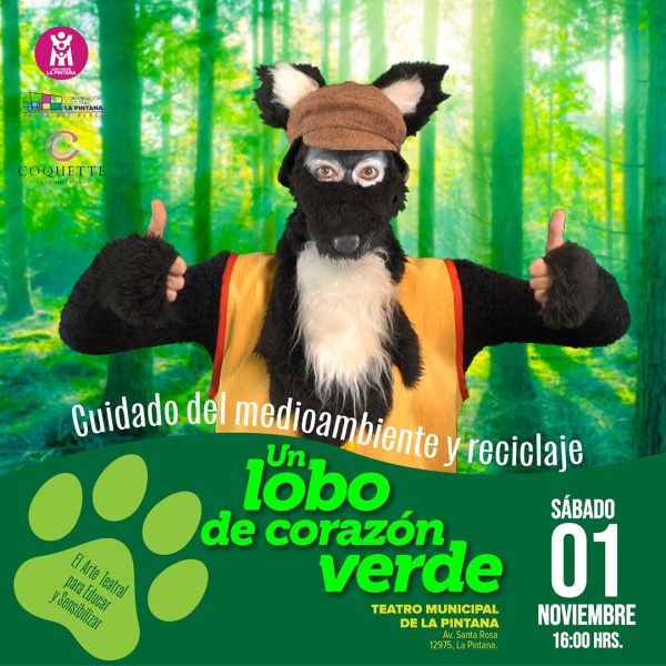 Un Lobo de Corazón Verde