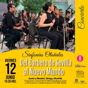 SINFONÍAS OTOÑALES: "DEL BARBERO DE SEVILLA AL NUEVO MUNDO"