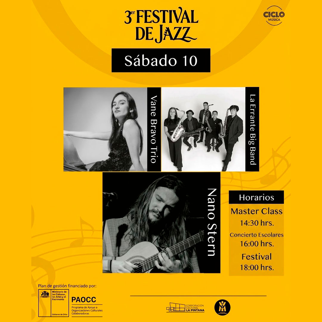 III Festival de Jazz - Sábado 10 Oct